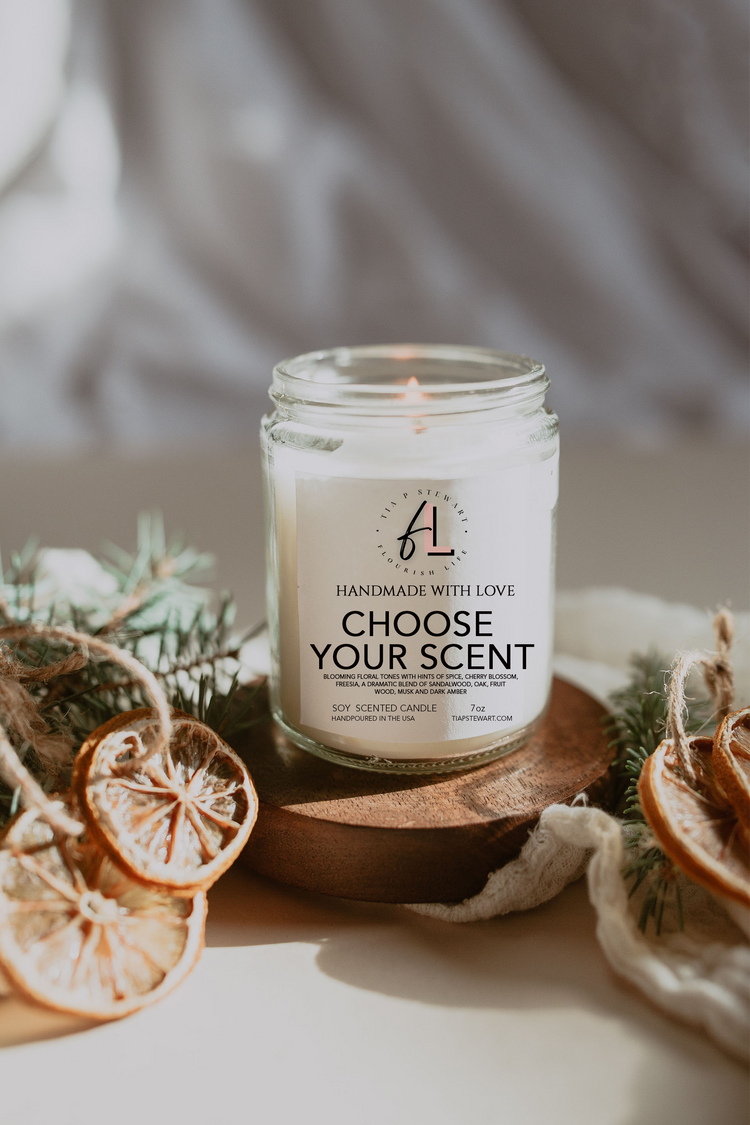 7 oz - Candle Pick Your Scent Candle